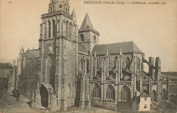 carte postale CATHEDRALE, ENSEMBLE SUD Côtes-d'Armor 1903-1920 013825 Photo