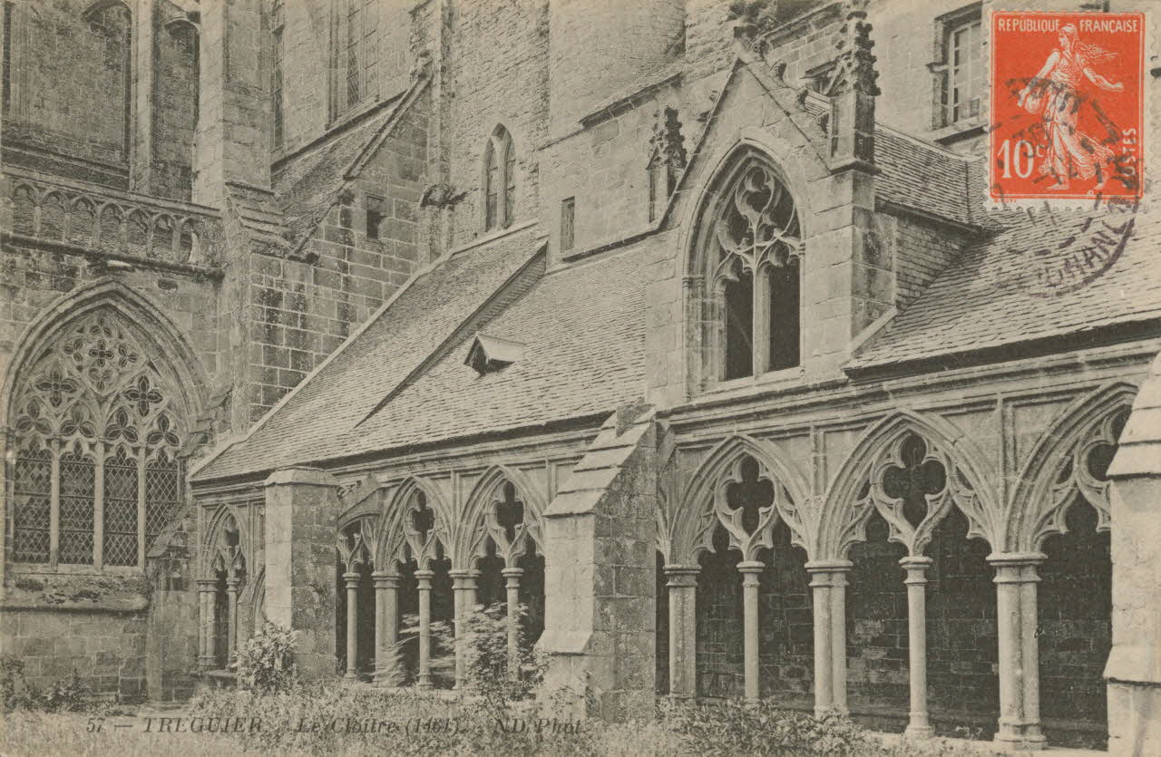 carte postale LE CLOITRE (1461) Côtes-d'Armor 1924 013826 Photo