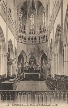 carte postale LE CHOEUR DE LA CATHEDRALE Côtes-d'Armor 1903-1920 013830 Photo