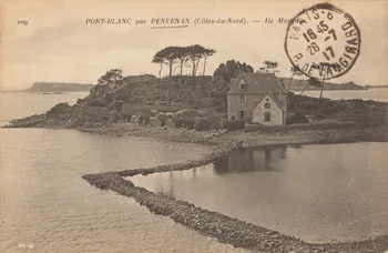 carte postale ILE MARQUER Côtes-d'Armor 1903-1920 013859 Photo