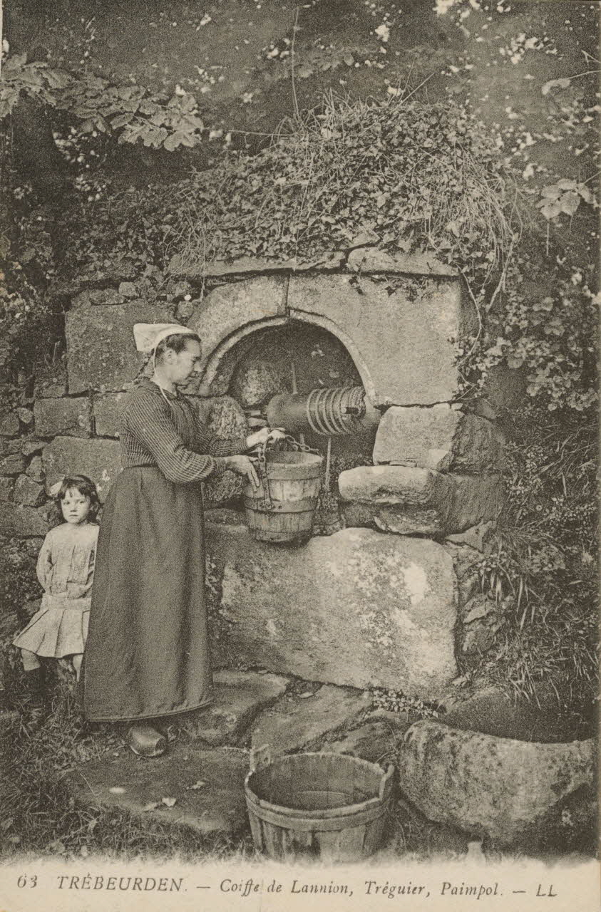 carte postale TREBEURDEN Côtes-d'Armor 1903-1950 013867 Photo