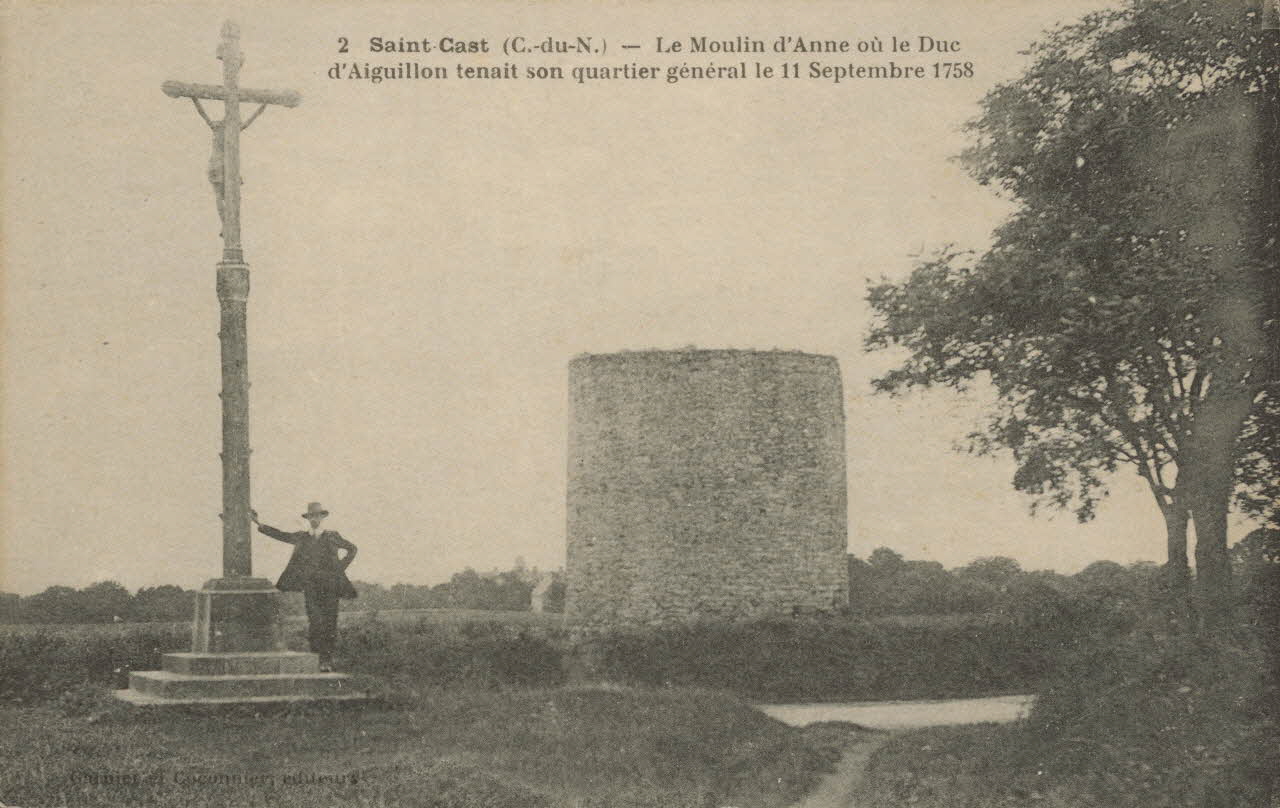 carte postale ST CASAINT-MOULIN D'ANNE Côtes-d'Armor 1903-1950 013897 Photo