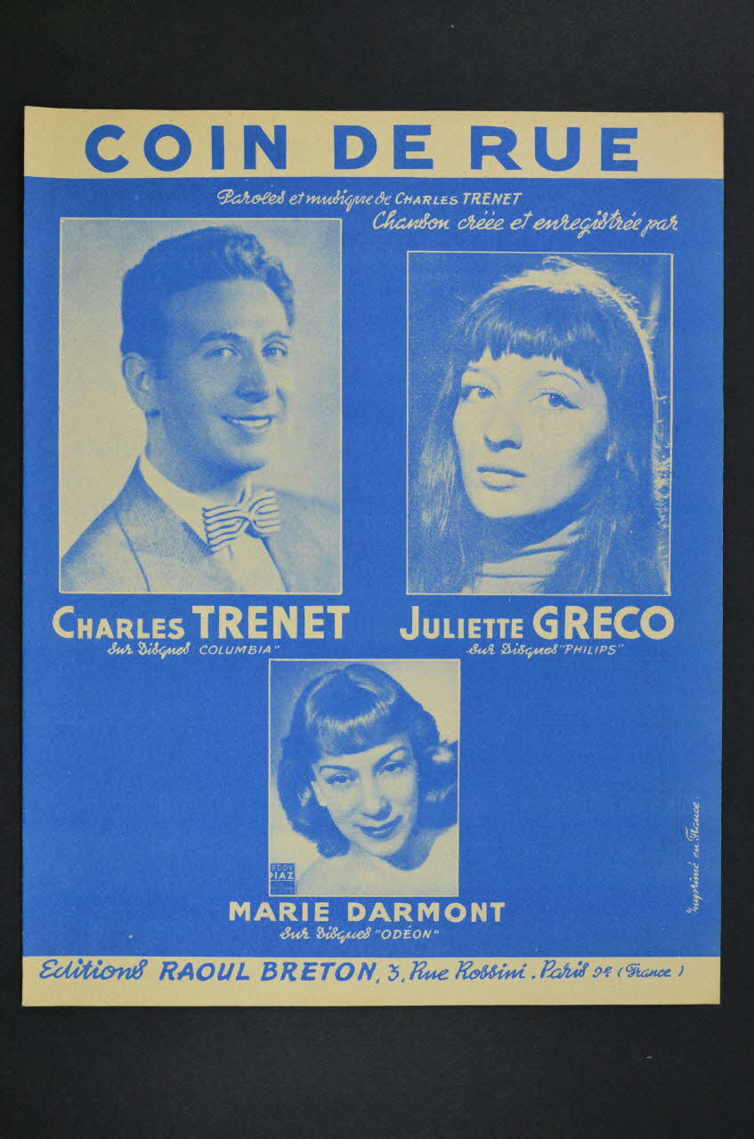 partition de musique petit format 1969.88.220 Photo Mucem