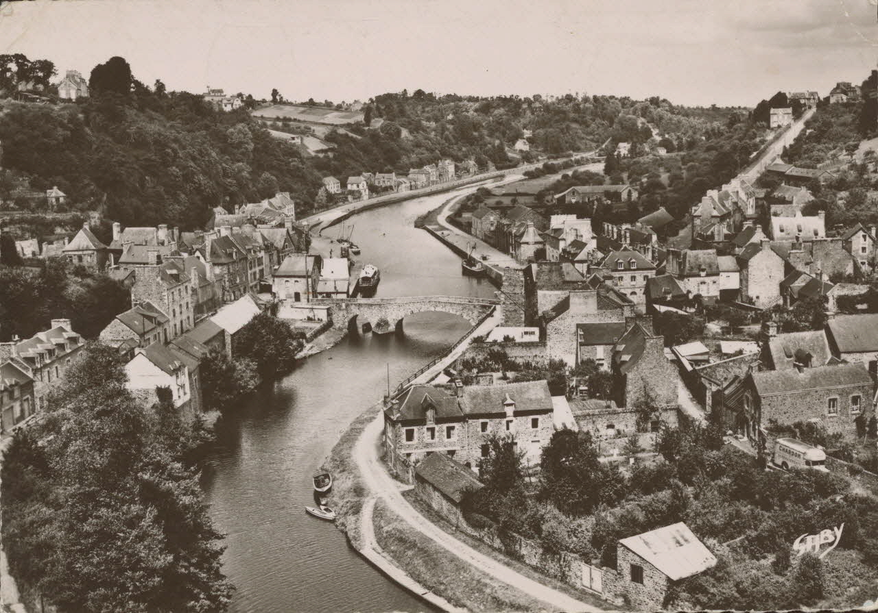 carte postale LE VIEUX PONT ET LA RANCE Côtes-d'Armor 1953 013910 Photo