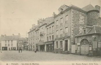 carte postale LA PLACE DU MARTRAI Côtes-d'Armor 1903-1920 013975  Photo