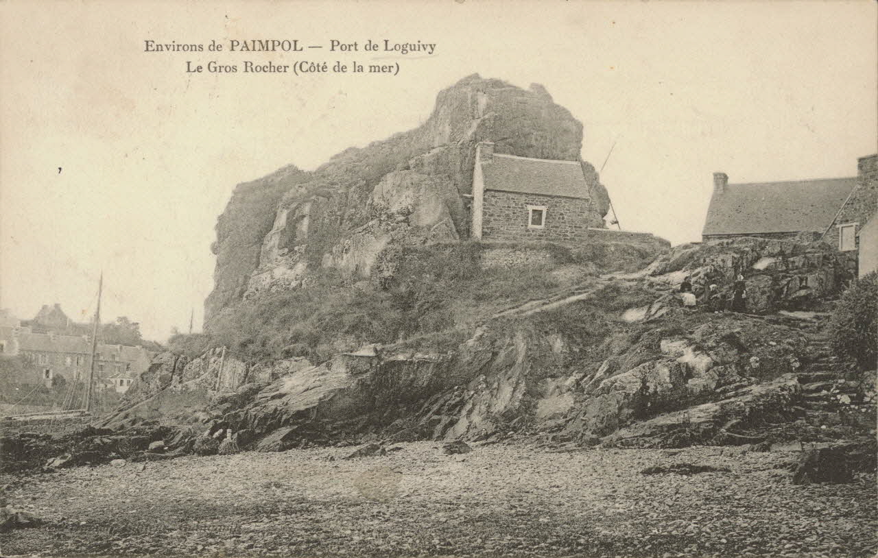 carte postale PORT DE LOGUIVY Côtes-d'Armor 1910 013978 Photo