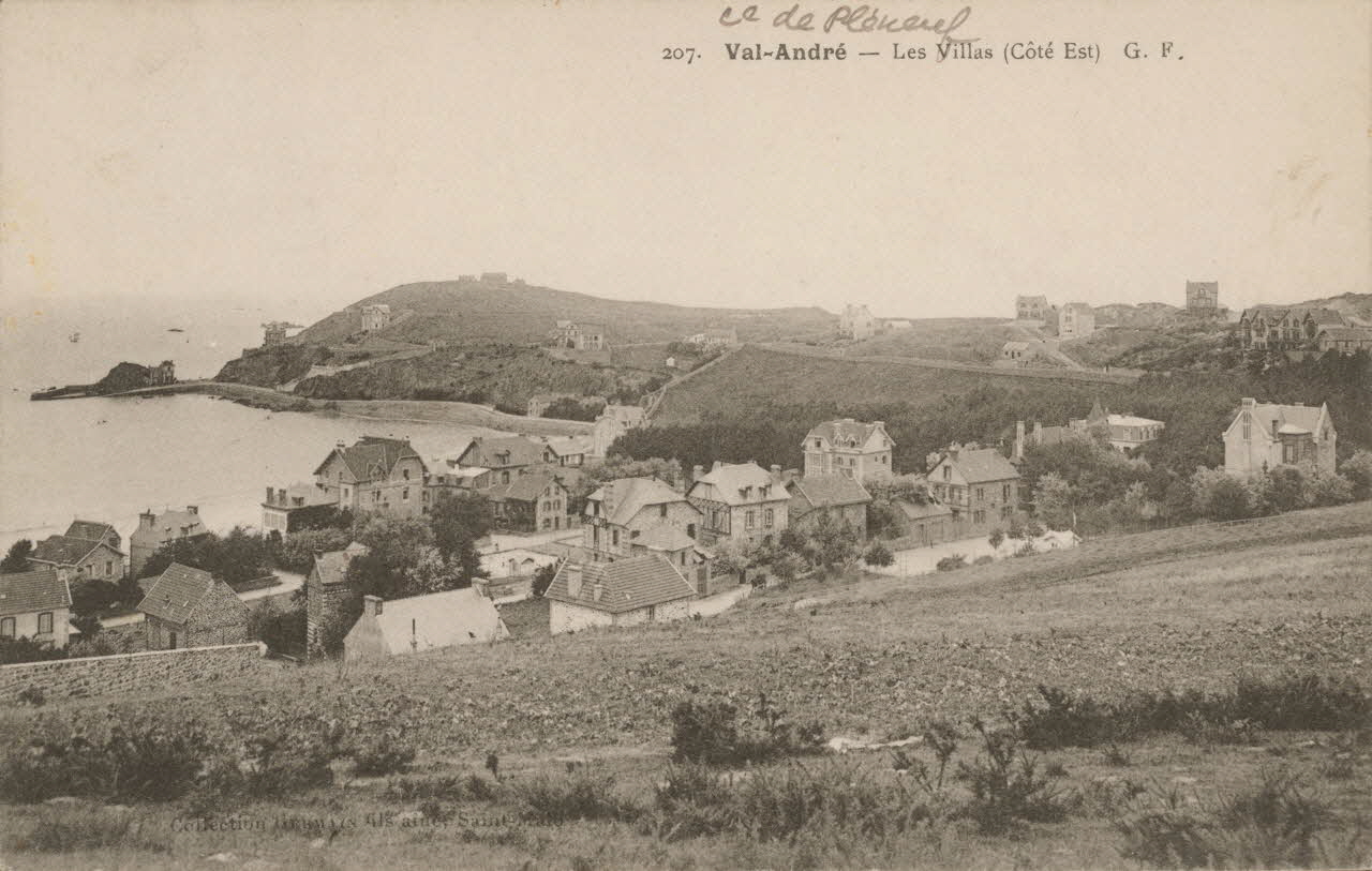 carte postale LES VILLAS COTE EST Côtes-d'Armor 1906 013987 Photo