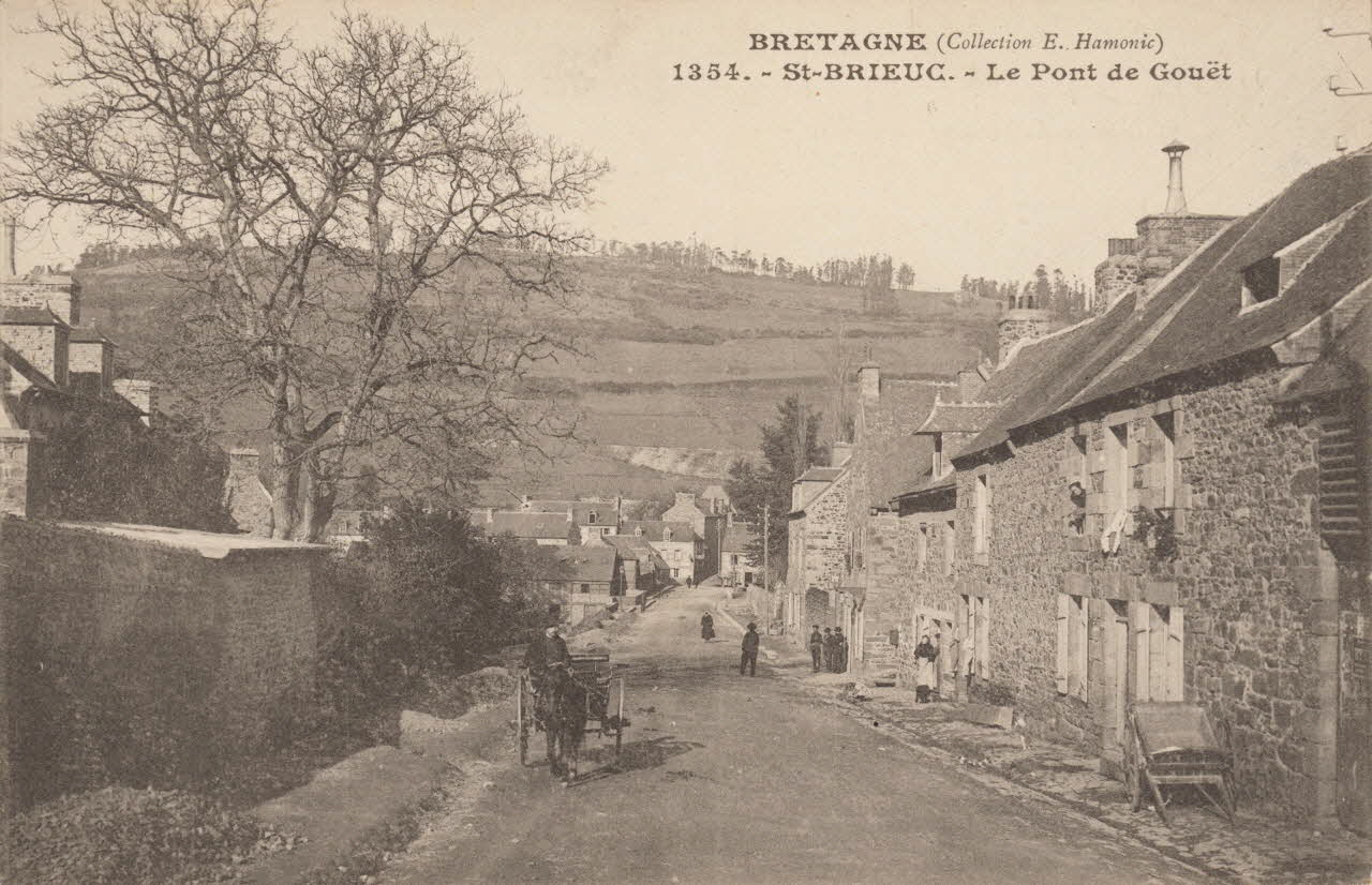 carte postale LE PONT DE GOUET Côtes-d'Armor 1903-1920 014001 Photo