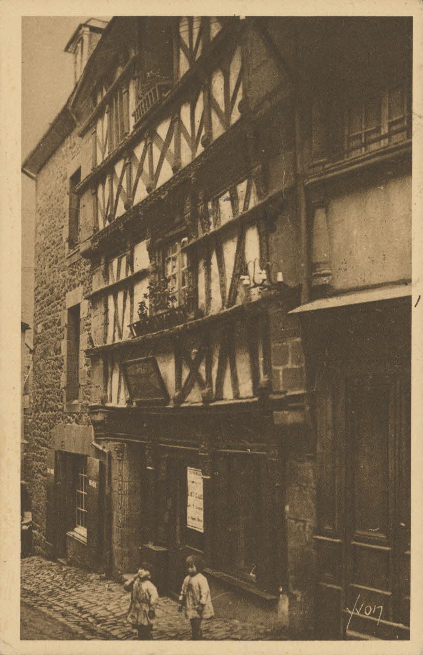 carte postale MAISON DU 15EME SIECLE Côtes-d'Armor 1903-1920 014004 Photo