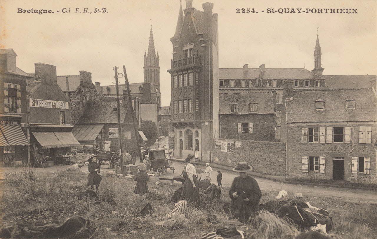 carte postale SAINT QUAY PORTRIEUX Côtes-d'Armor 1903-1920 014011 Photo