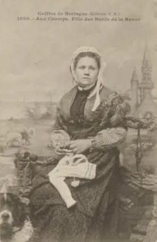 carte postale FILLE DES BORDS DE LA RANCE 1903 014051 Photo