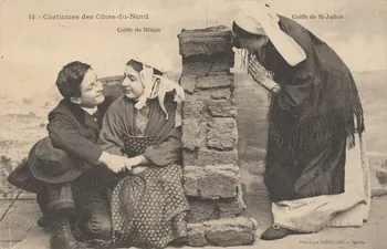 carte postale COSTUMES DES COTES-DU-NORD 1903-1950 014059 Photo