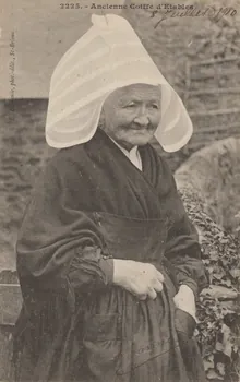 carte postale ANCIENNE COIFFE D'ETABLES Côtes-d'Armor 1910 014060 Photo