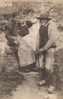 carte postale VIEUX DE LA CHAPELLE SAINT-FIACRE Côtes-d'Armor 1903 014061 Photo