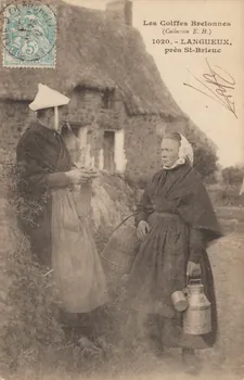 carte postale LES COIFFES BRETONNES Côtes-d'Armor 1903 014081 Photo