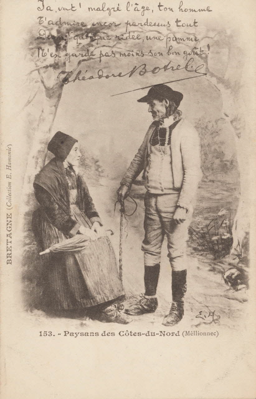 carte postale PAYSANS DES COTES DU NORD Côtes-d'Armor 1903 014100 Photo
