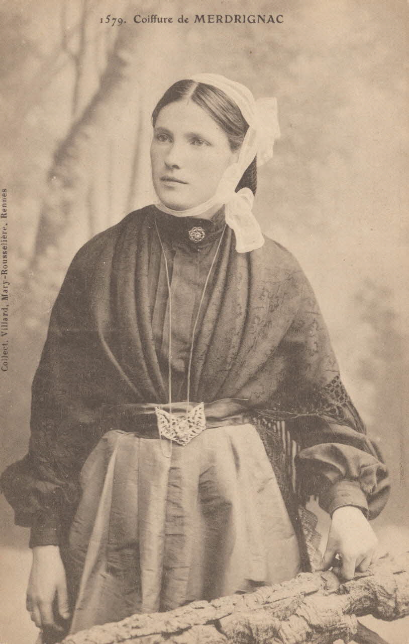 carte postale COIFFURE DE MERDRIGNAC Côtes-d'Armor 1903-1950 014101 Photo
