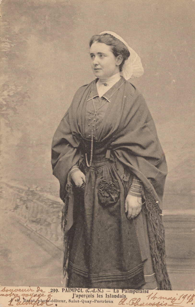 carte postale LA PAIMPOLAISE Côtes-d'Armor 1916 014117 Photo