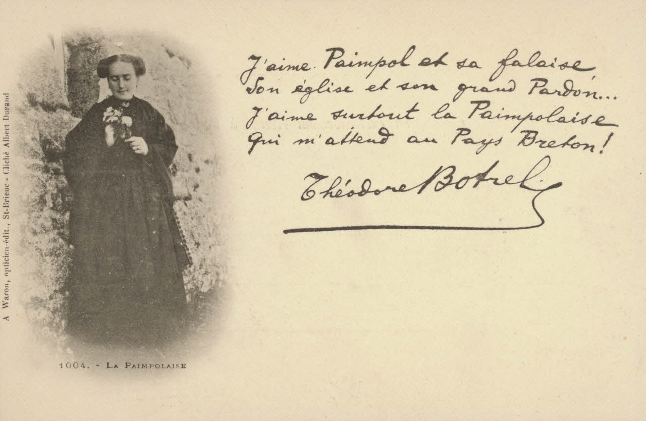 carte postale LA PAIMPOLAISE Côtes-d'Armor 1903 014128 Photo