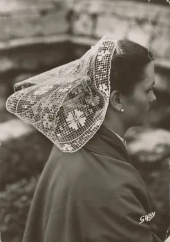 carte postale COSTUME DE LA REGION DE PLOUARET Côtes-d'Armor 1955 014159  Photo
