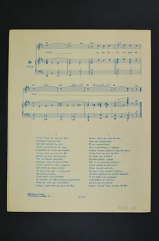chanson petit format 1969.88.223 Photo Mucem