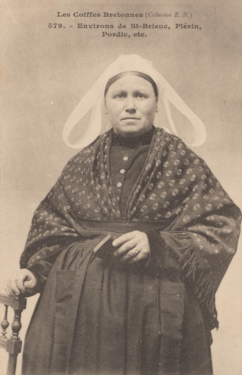 carte postale LES COIFFES BRETONNES Côtes-d'Armor 1903-1950 014186 Photo