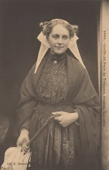 carte postale COIFFE DU PAYS DE TREGUIER Côtes-d'Armor 1903-1950 014201 Photo