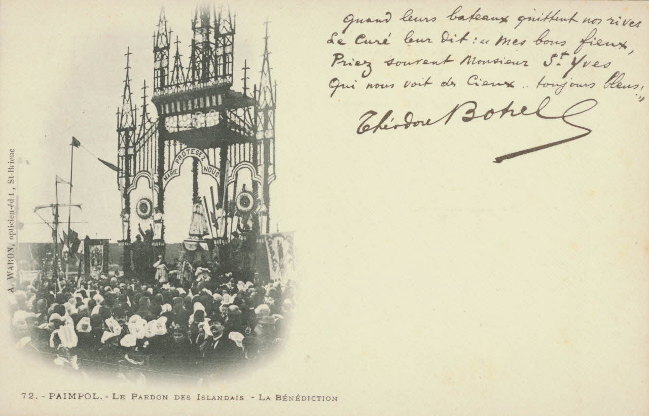 carte postale LE PARDON DES ISLANDAIS Côtes-d'Armor 1903 014251 Photo