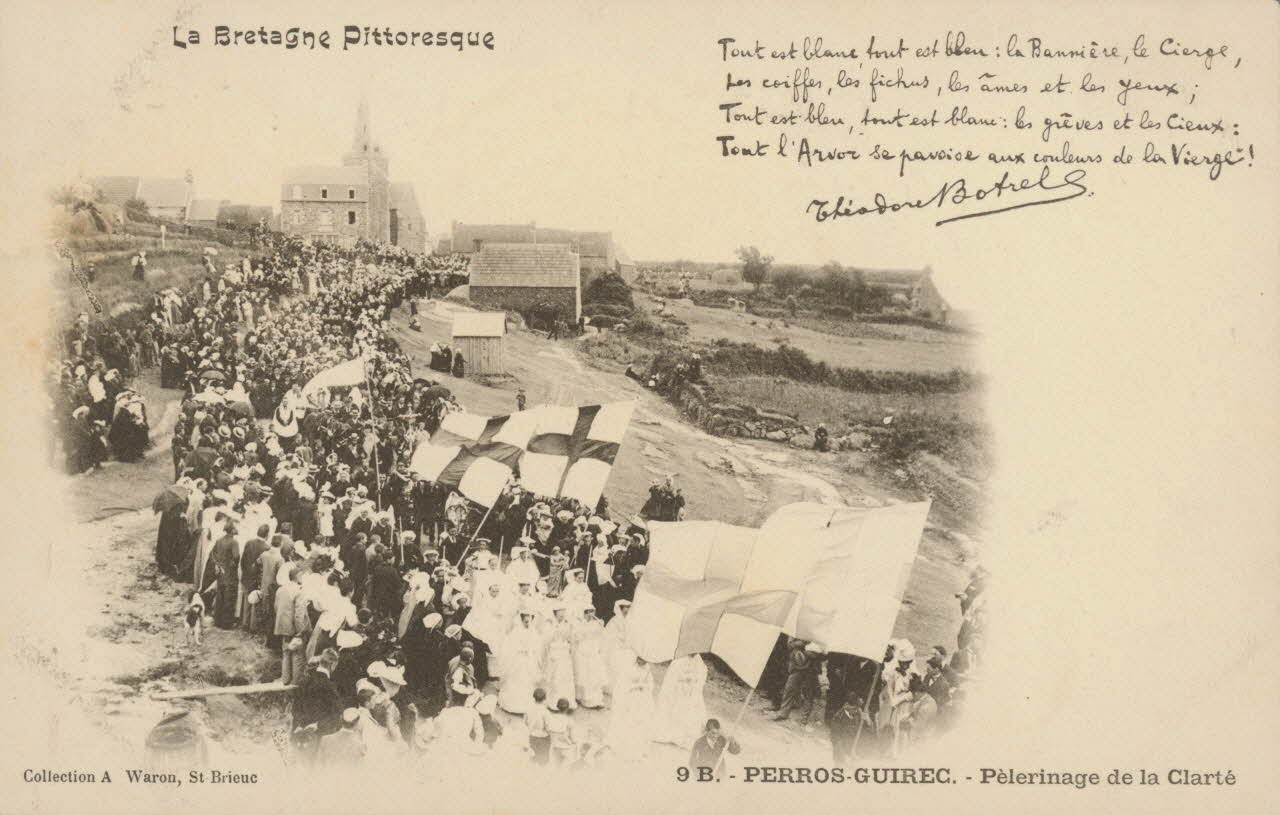 carte postale PELERINAGE DE LA CLARTE Côtes-d'Armor 1903 014268 Photo
