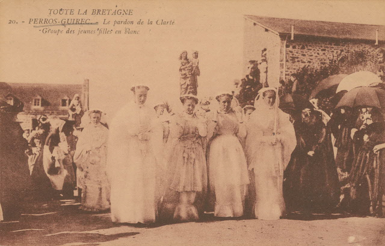 carte postale LE PARDON DE LA CLARTE Côtes-d'Armor 1903-1920 014271 Photo