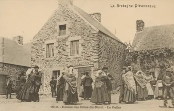 carte postale LA POLKA 1903 014300 Photo