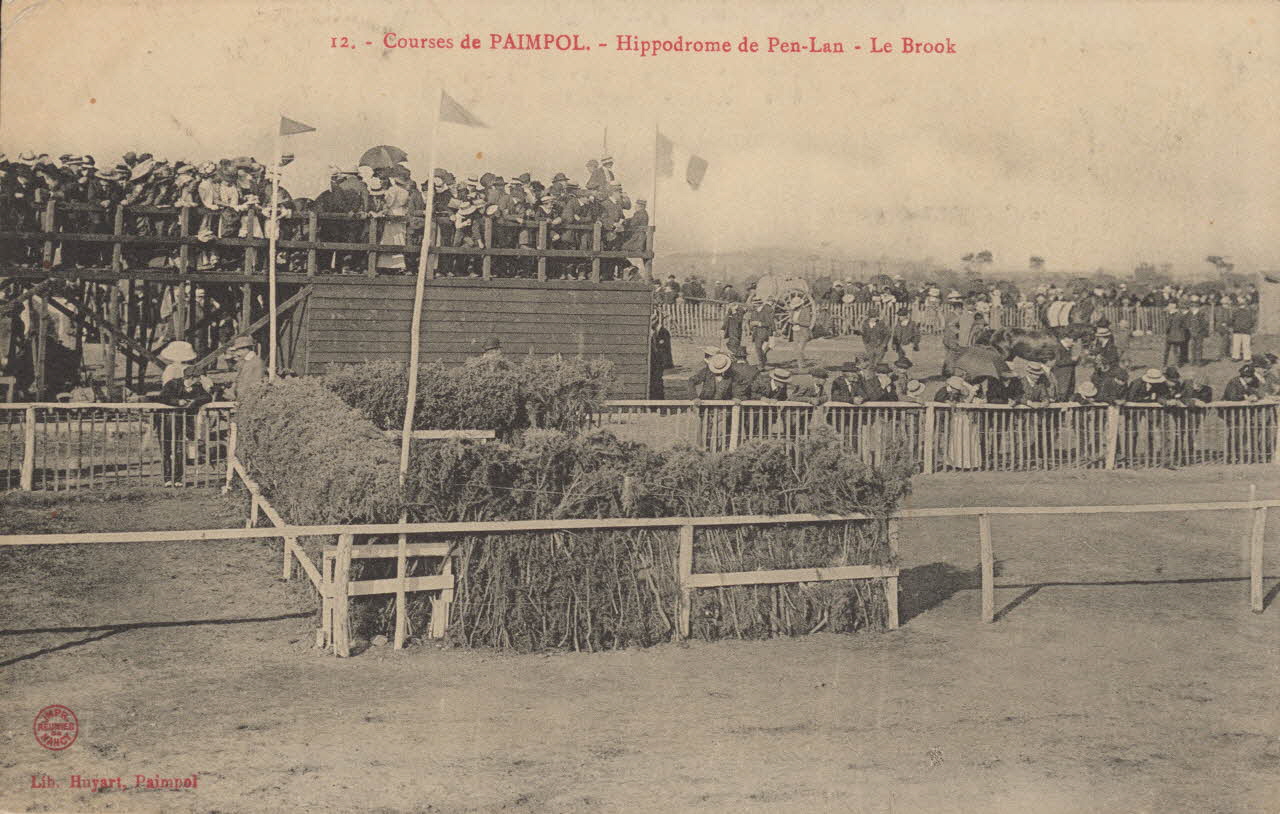 carte postale HIPPODROME DE PEN LAN Côtes-d'Armor 1910 014327 Photo