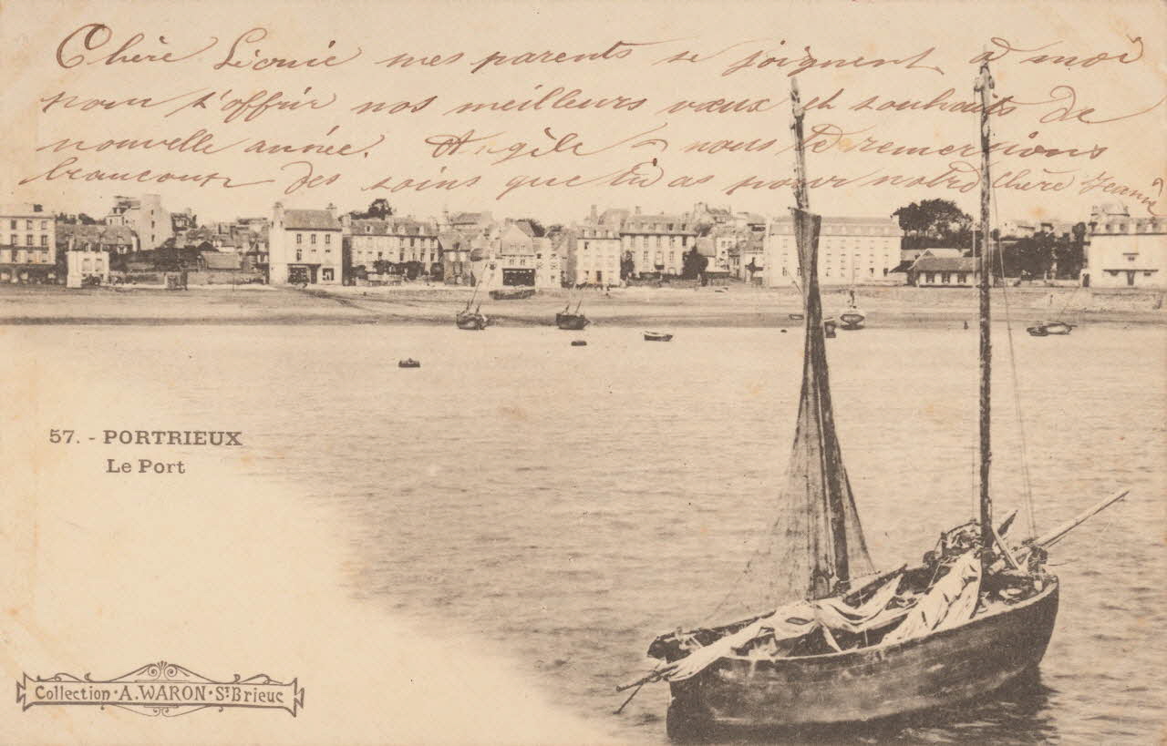 carte postale LE PORT Côtes-d'Armor 1904 014420 Photo