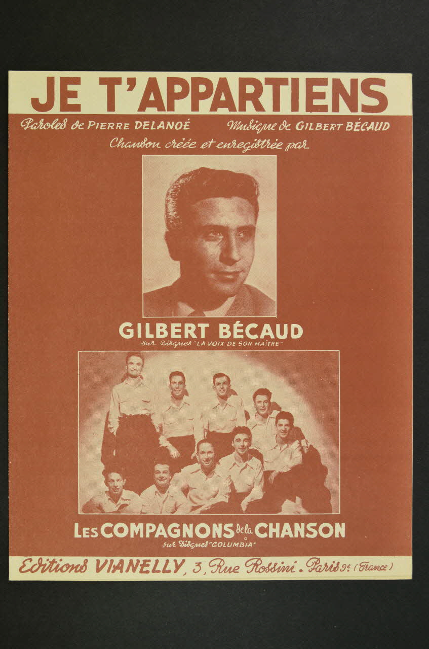 partition de musique petit format 1969.88.228 Photo Mucem