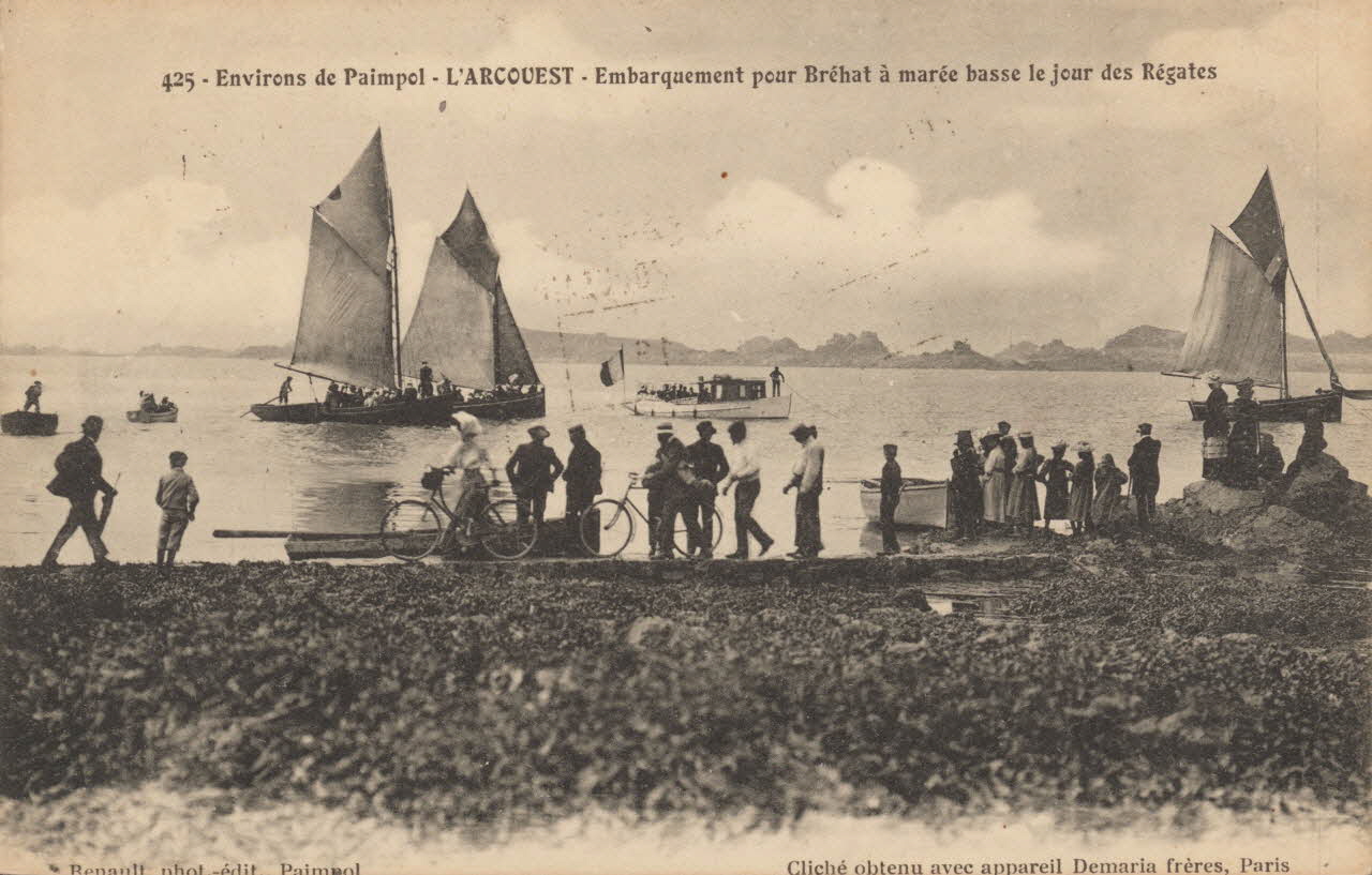 carte postale L'ARCOUEST Côtes-d'Armor 1909 014806 Photo