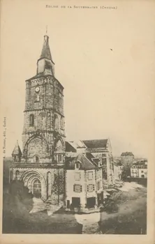 carte postale L'EGLISE Creuse 1903 014966 Photo