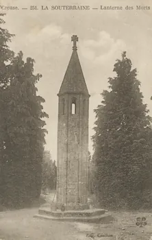 carte postale LANTERNE DES MORTS Creuse 1903-1920 014969 Photo