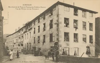 carte postale MANUFACTURE DE TAPIS DANTON Creuse 1903-1920 014994 Photo