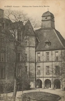 carte postale CHATEAU DES COMTES DE LA MARCHE Creuse 1918 015002 Photo