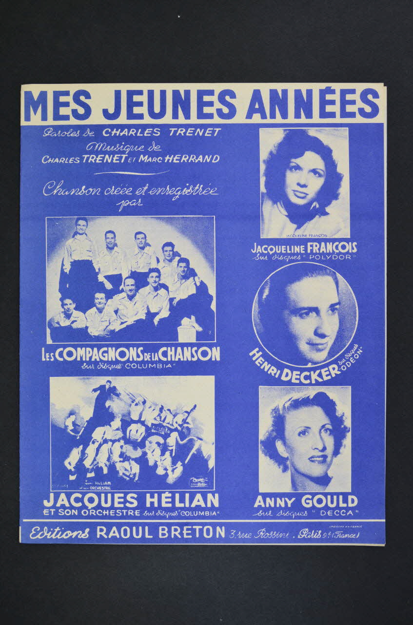 partition de musique petit format 1969.88.233 Photo Mucem