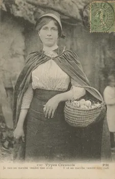 carte postale TYPES CREUSOIS 1918 015008 Photo