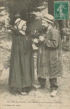 carte postale AU PAYS CREUSOIS 1908 015012 Photo
