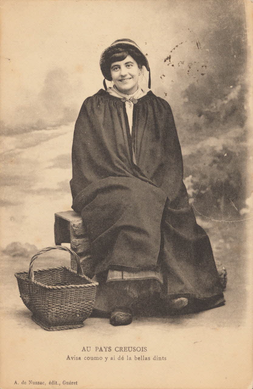 carte postale AU PAYS CREUSOIS 1922 015014 Photo