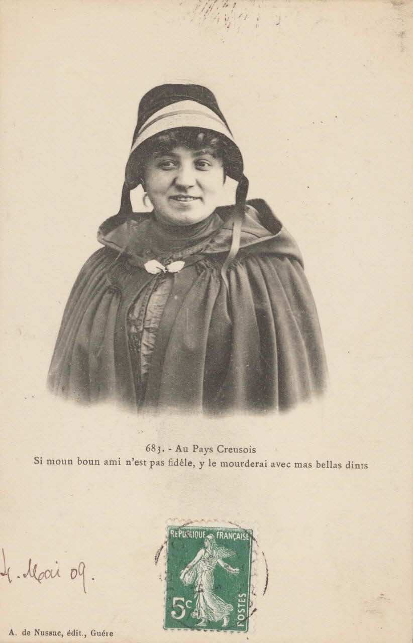 carte postale AU PAYS CREUSOIS 1909 015018 Photo