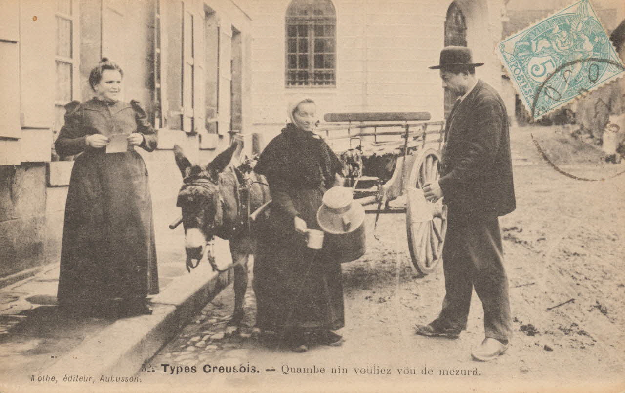 carte postale QUAMBE NIN VOULIEZ VOU DE MESURA 1906 015069 Photo