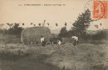 carte postale TYPES CREUSOIS 1910 015095 Photo