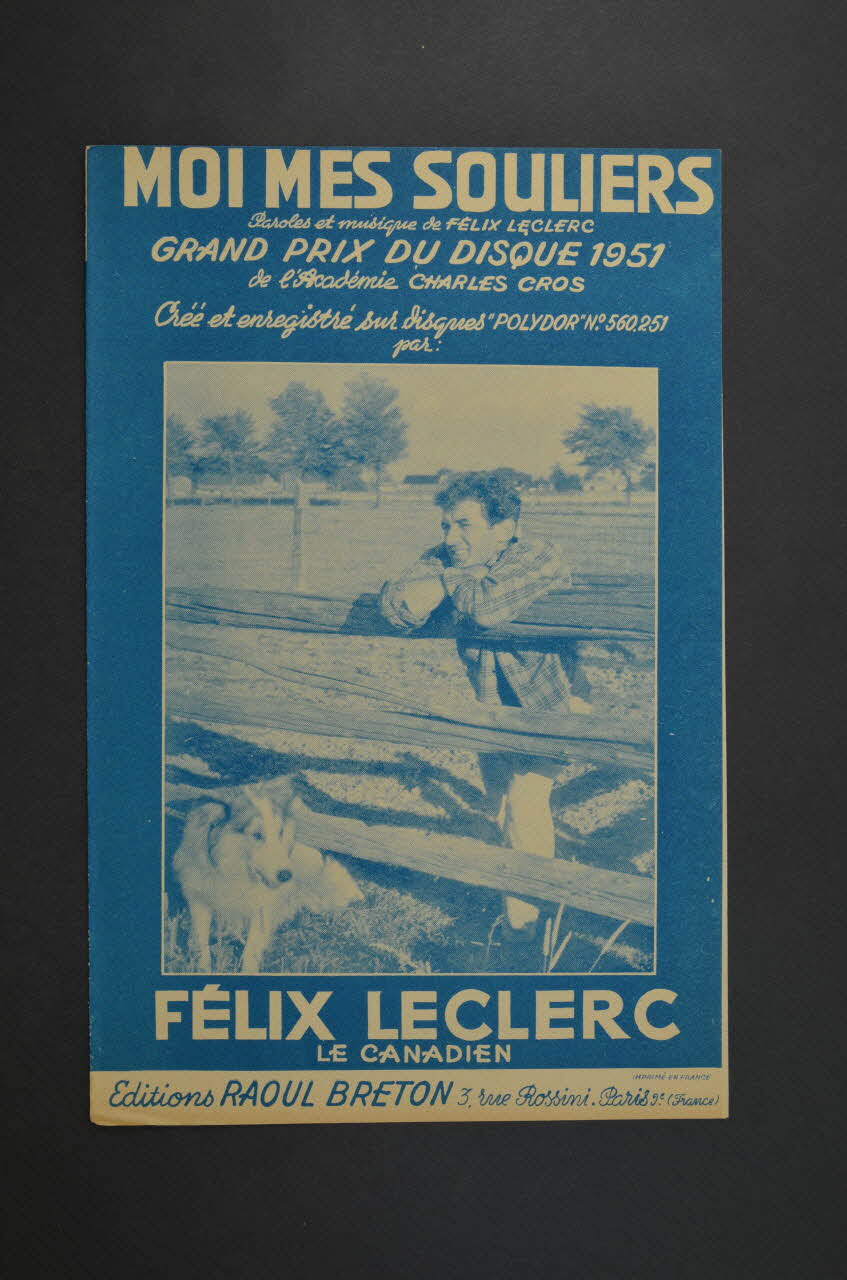 chanson petit format 1969.88.235 Photo Mucem