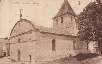 carte postale L'EGLISE Dordogne 1903-1920 015262 Photo