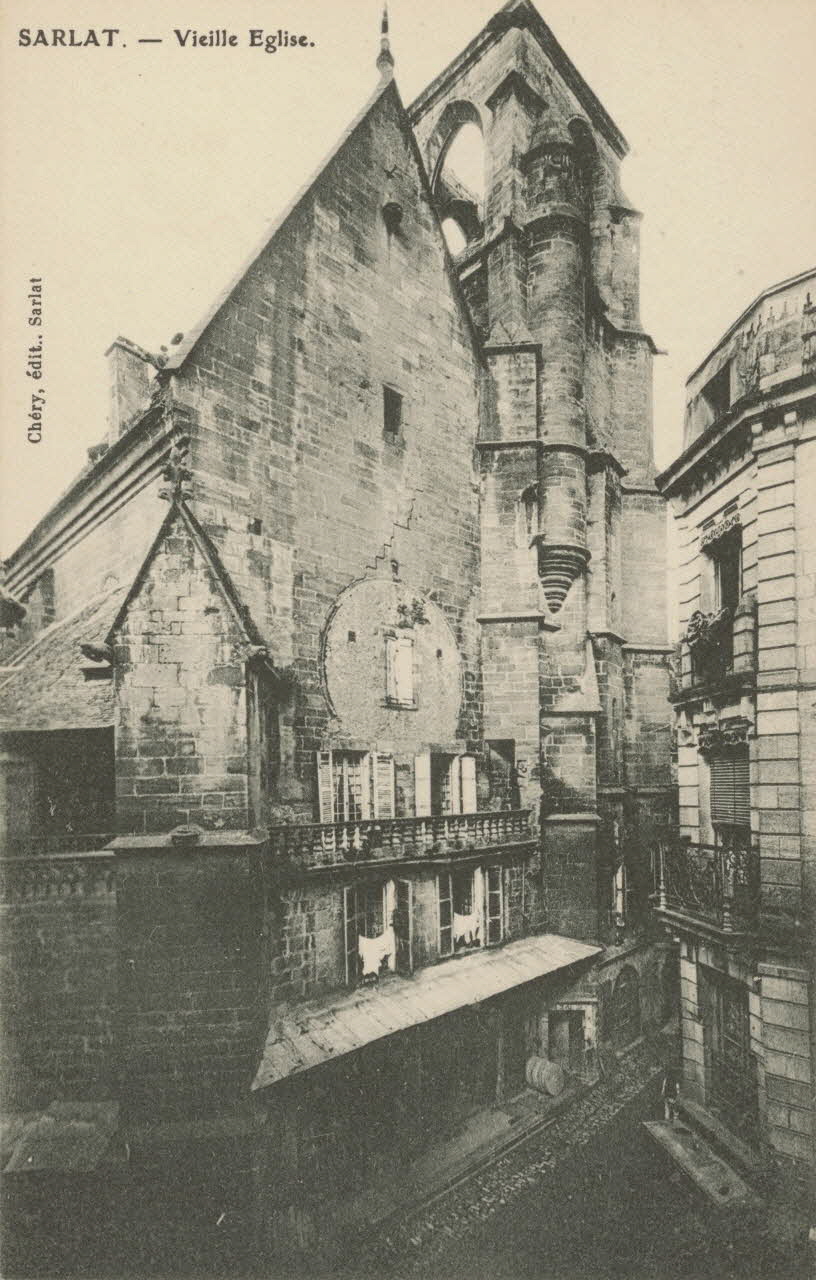 carte postale VIEILLE EGLISE Dordogne 1903-1920 015268 Photo