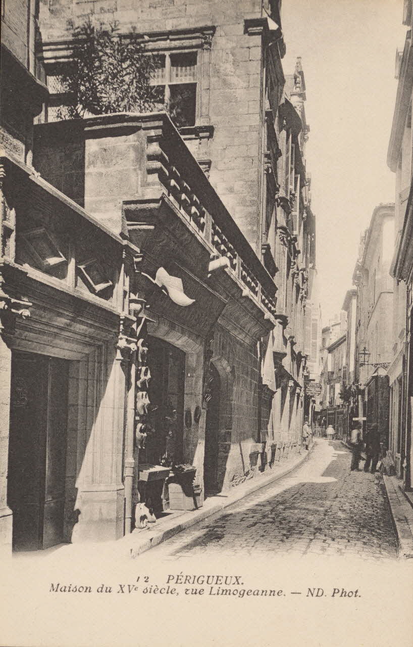 carte postale MAISON DU 15EME SIECLE Dordogne 1903-1920 015318 Photo